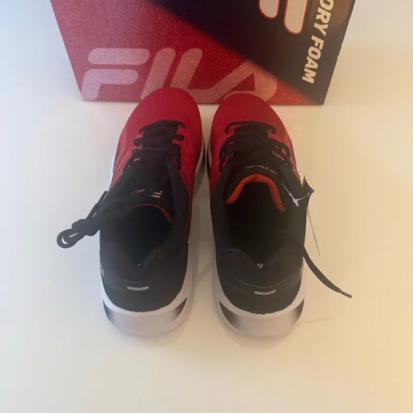 Fila Running Shoes Mens 9.5 Red - Picture 3 of 5